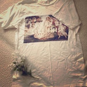 I WOKE UP LIKE THIS Pop Art Tee